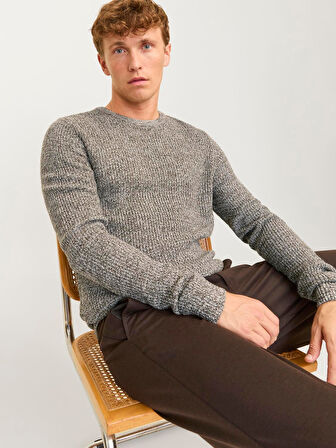 Jack & Jones Jjelewis Knit Erkek Kazak