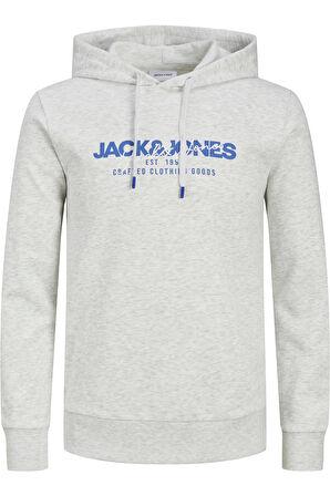 JJALVIS SWEAT HOOD BEYAZ12256848