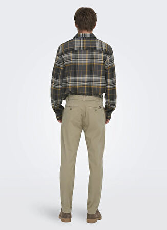 Only & Sons Normal Bel Normal Açık Kahve Erkek Chino Pantolon ONSFREE REGULAR 0183 PANT NOOS