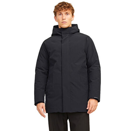 Jack & Jones 12258403 Jjekeen Parka Sn Siyah