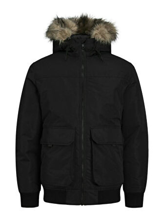 Jack Jones Construct Faux Fur Erkek Bomber Mont 12258409