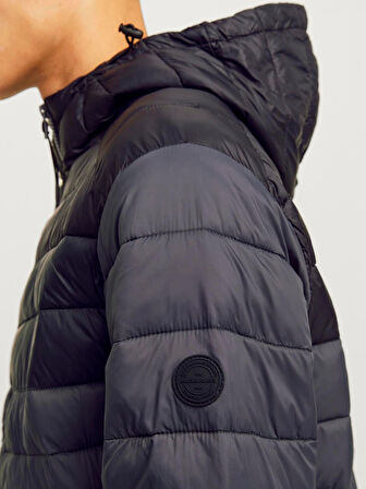 Jack & Jones Erkek Kapüşonlu Şişme Mont - 12258441