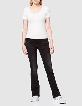 15319444 Only Onlfree Lıfe Structure S/S Modaltop Jrs Kadın T-shirt Cloud Dancer