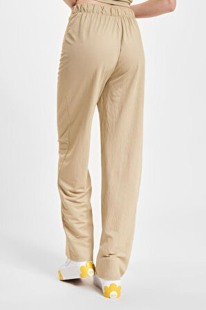 Only Kadın Onljany Yarı Bel Lastikli Pantolon 15319699 Bej