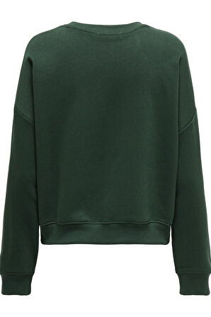 ONLSWEAT LIFE L/S CREW O.SIZE STATE NOOS ZÜMRÜT YEŞİLİ