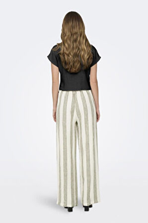 ONLSIESTA SS KNOT LIN BL SHIRT PNT NOOS SİYAH