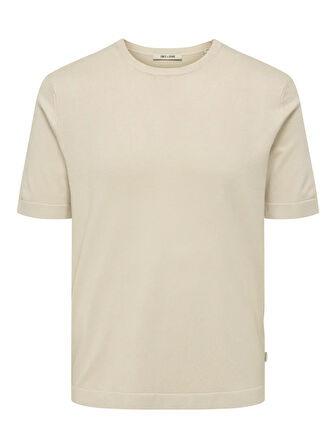 Only & Sons Erkek Yuvarlak Yaka Basic Örme T-Shirt - 22022928