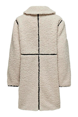 ONLRUBI SHEARLING COAT OTW KREM15325937