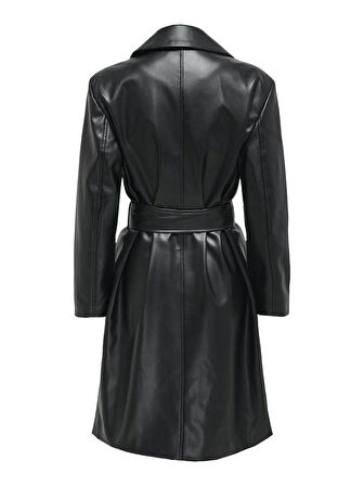 Only Bına Faux Suni Deri Kadın Trençoat 15326827