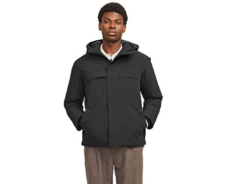 Jack Jones Jprblawave Erkek Outdoor Montu 12259457-BLACK Siyah