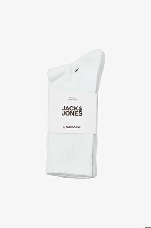 Jack & Jones Jaccharles Erkek Beyaz Çorap 12260081-White