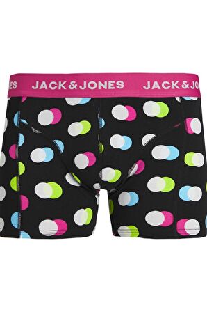 JACK&JONES JACREESE TRUNKS 3 PACK SN 12255820 SİYAH