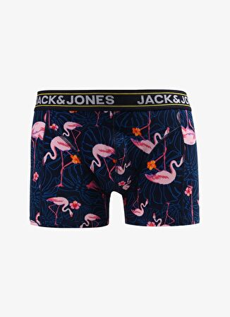 Jack & Jones Çok Renkli Erkek Boxer JACPINK FLAMINGO TRUNKS 3 PACK SN