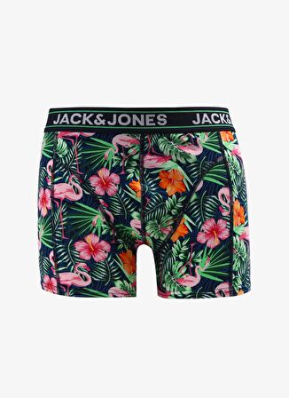 Jack & Jones Çok Renkli Erkek Boxer JACPINK FLAMINGO TRUNKS 3 PACK SN