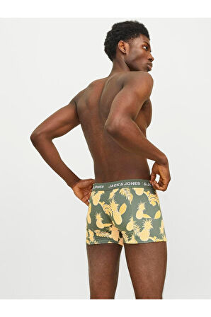 Jack & Jones Erkek Jacdan Trunks 3lü Paket Boxer - 12256550-02