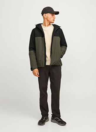 Jack & Jones Kahve Erkek Mont JCOAIDEN TRANSITIONAL JACKET SN