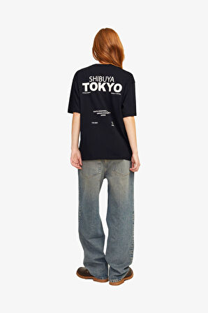 JJXX Jxnelly Kadın Siyah T-Shirt 12260615-Black