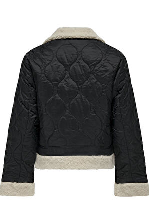 ONLVANIA QUILTED AVIATOR JACKET OTW SİYAH 15325969