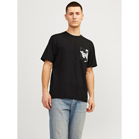 JORARUBA CONVO POCKET SS CREW NEC LN ERKEK T-SHIRT