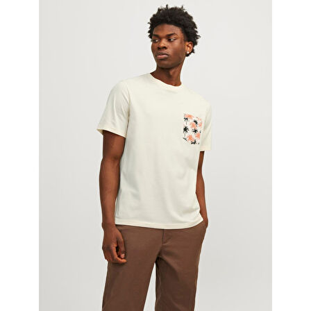 JORARUBA CONVO POCKET SS CREW NEC LN ERKEK T-SHIRT