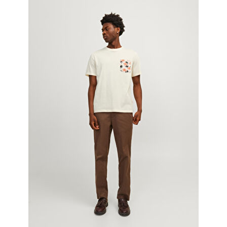 JORARUBA CONVO POCKET SS CREW NEC LN ERKEK T-SHIRT