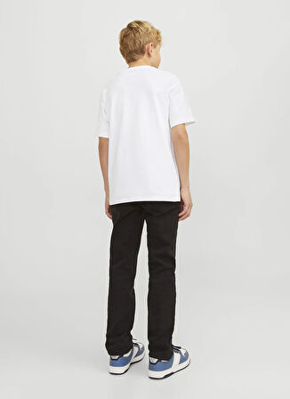 Jack & Jones Baskılı Beyaz Erkek Çocuk T-Shirt 12258924