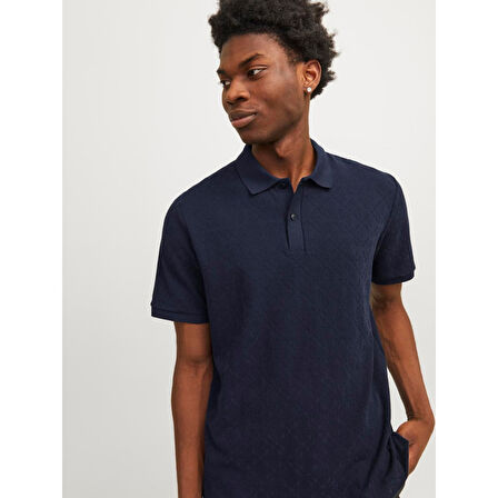 JPRBLUCLIFF SS POLO LN ERKEK T-SHIRT