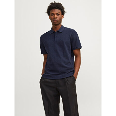 JPRBLUCLIFF SS POLO LN ERKEK T-SHIRT