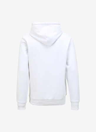 Jack & Jones Kapüşon Yaka Beyaz Erkek Sweatshırt 12261184_JCOAND SWEAT HOOD EXC