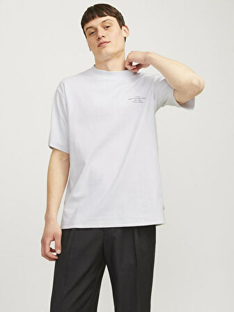 Jack Jones Blachad Brandıng Erkek Tişört 12259357