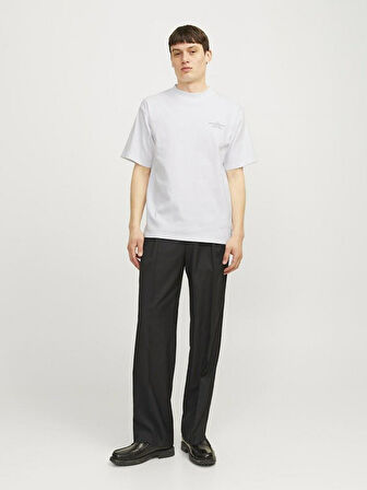 Jack Jones Blachad Brandıng Erkek Tişört 12259357