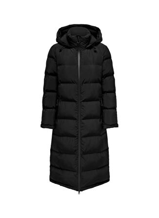 Only Siyah Kadın Kaban ONLPAULA PREMIUM PUFFER LONG OTW