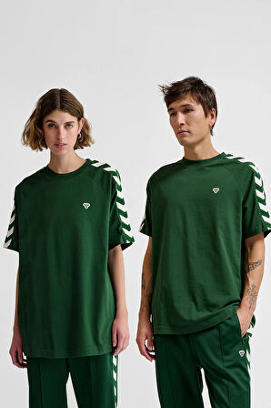 Hummel ARCHIVE LOOSE KISA KOLLU TİŞÖRT