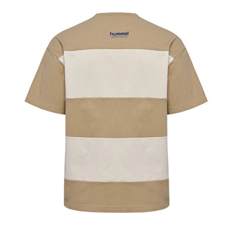 Hummel LOOSE BEES STRIPE KISA KOLLU TİŞÖRT