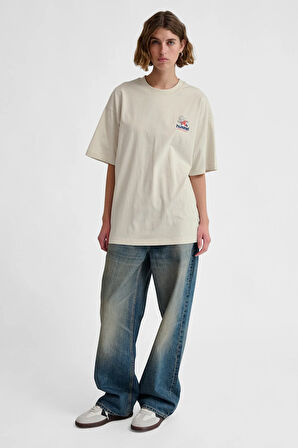 Hummel LOOSE HEADBALL KISA KOLLU TİŞÖRT