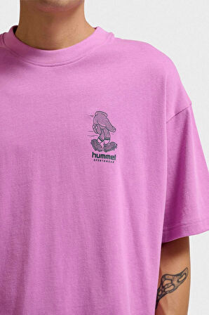 Hummel LOOSE BEES STADIUM KISA KOLLU TİŞÖRT