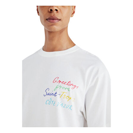 O Yaka Baskılı Erkek T-Shirt ONSMANI LIFE RLX HIDEOUT SS TEE