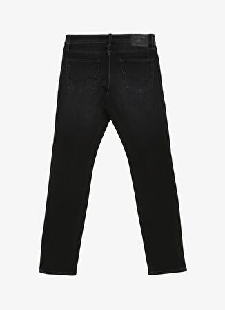 Jack & Jones Düşük Bel Slim Fit Siyah Erkek Denim Pantolon JJIGLEN JJICON SQ 612 I.K SMU