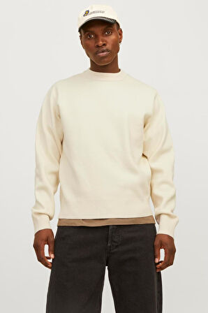 JORVESTERBRO KNIT CREW NECK SN KREM 12261852 