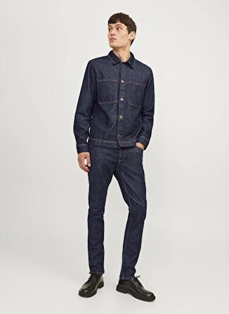 Jack & Jones Düşük Bel Slim Fit Erkek Denim Pantolon 12261862_JJIGLENN JJEVAN JOS 777 LI