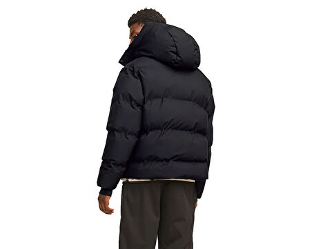 Jack Jones Jcolpha Puffer Sn Erkek Günlük Mont 12261971-BLACK Siyah