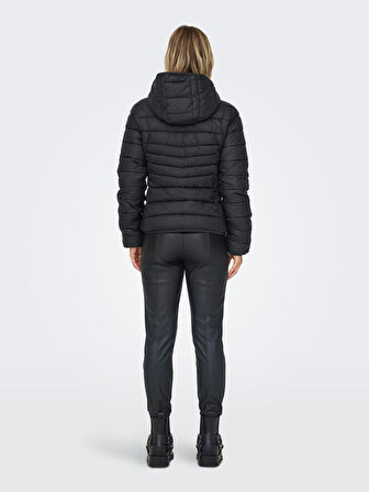 Only Kadın Çift Taraflı Kapüşonlu Şişme Mont - 15322040