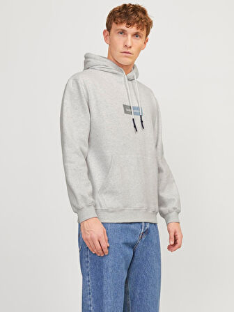 Jack & Jones Jorbronx Rectangle Erkek Sweatshirt