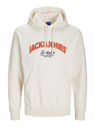 JORBRONX ARCH BIG SWEAT HOOD LN White