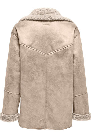ONLYLVA BONDED COLLAR COAT CC OTW KREM 15322037 