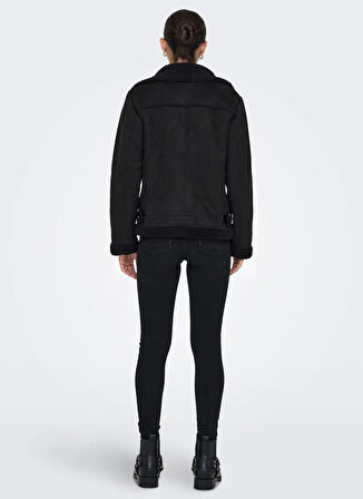 Only Siyah Kadın Mont ONLNEWDIANA LIFE AVIATOR JACKET CC