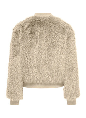 Only Krem Kadın Mont ONLMANNY FAUX FUR BOMBER CC OTW