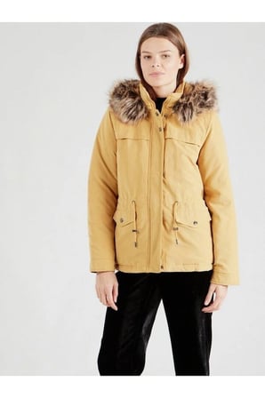 Only ONLNEWSTARLINE AW PARKA CC OTW Sarı Kadın Parka 15297128