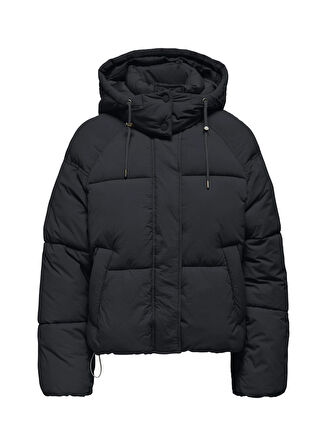 Only Antrasit Kadın Mont ONLHOPE SHORT PUFFER JACKET CC OTW