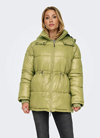 Only Kahve Kadın Mont ONLNAIROBI PUFFER JACKET CC OTW